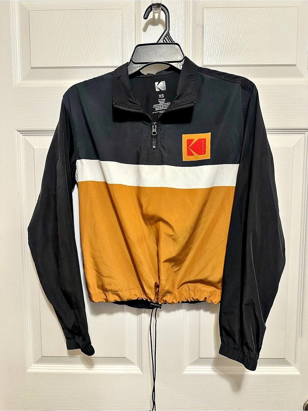 Kodak Camera Club 36 Exp Poses Windbreaker Color Block Jacket
